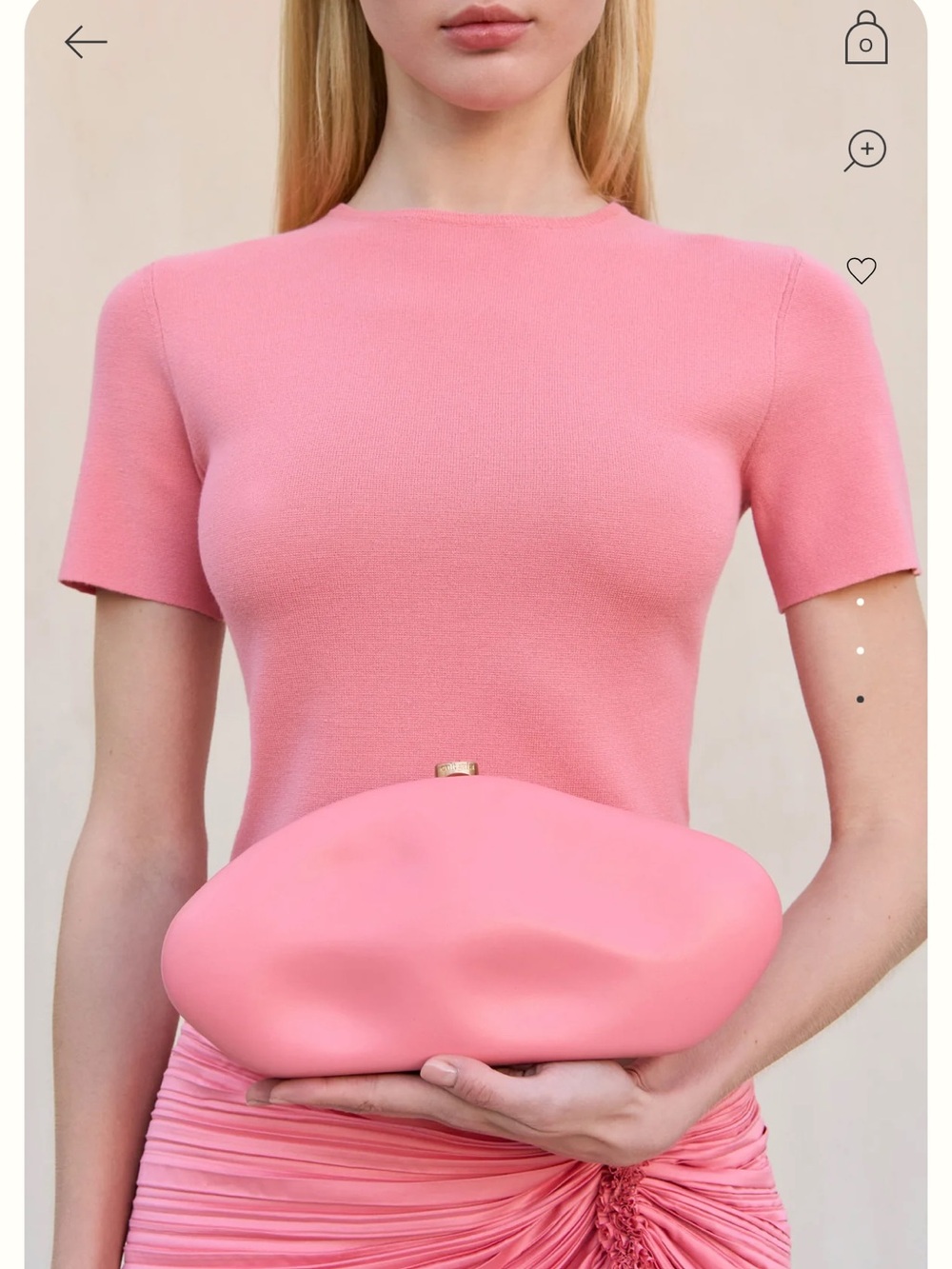 cult gaia THE CALDERA CLUTCH
Color Bubble like new 
$598